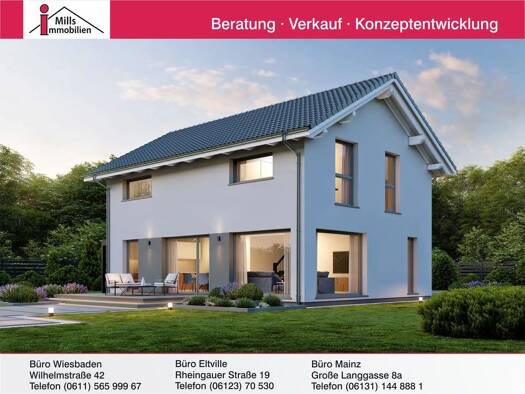 Einfamilienhaus zum Kauf provisionsfrei 620.000 € 5 Zimmer 125 m² 329 m² Grundstück Rauenthal Eltville am Rhein 65345