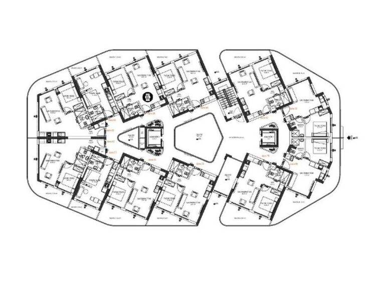 Studio zum Kauf - Erstbezug provisionsfrei 396.900 € 3 Zimmer 228 m² 10. Geschoss Gaziveren 99790