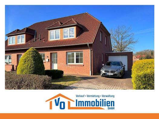Doppelhaushälfte zur Miete 850 € 4 Zimmer 110 m² 342 m² Grundstück Aurich-Oldendorf Großefehn 26629