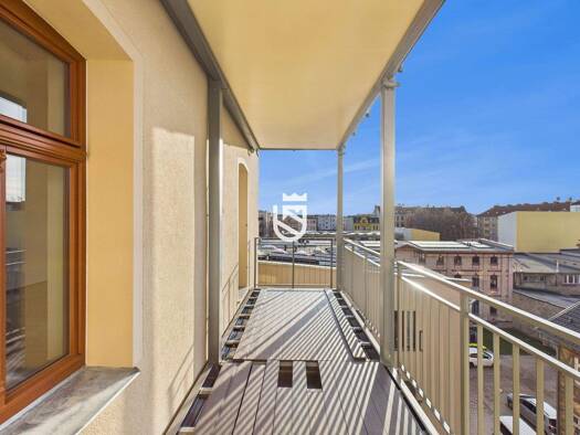 Wohnung zur Miete 1.208 € 3 Zimmer 92,9 m² 3. Geschoss Innenstadt Halle (Saale) 06112