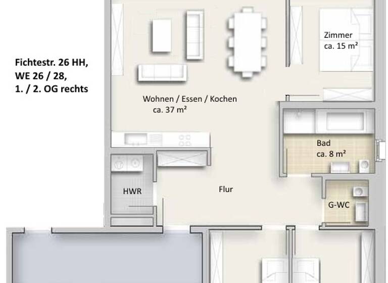 Wohnung zum Kauf 550.000 € 4 Zimmer 120,7 m² Südvorstadt Leipzig 04275
