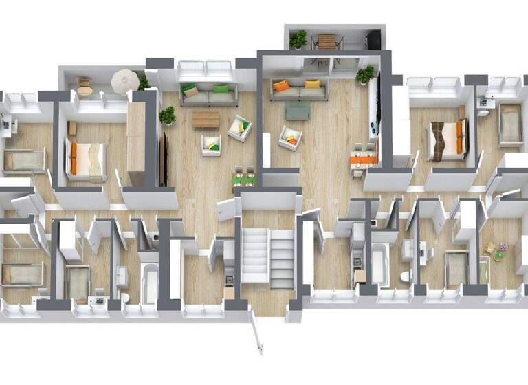 Mehrfamilienhaus zum Kauf 2.150.000 € 80 Zimmer 1.552 m² 1.613 m² Grundstück Senden 48308