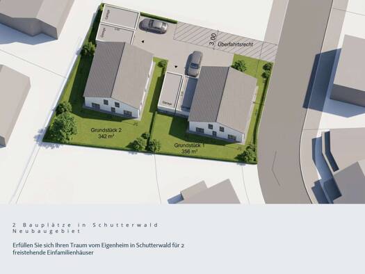 Grundstück zum Kauf provisionsfrei 175.000 € 342 m² Grundstück Langhurst Schutterwald 77746
