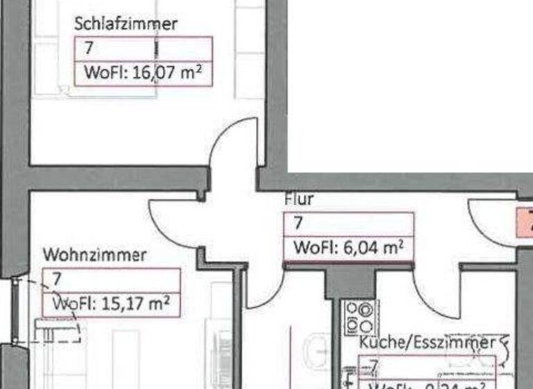 Wohnung zur Miete 400 € 2 Zimmer 52 m² Geschoss 2/3 frei ab 01.06.2026 Tirschenreuth 95643