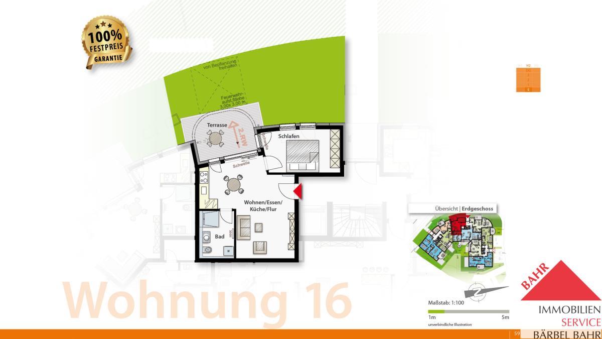 Wohnung zum Kauf provisionsfrei 329.000 € 2 Zimmer 52 m²<br/>Wohnfläche Sindelfingen 2 Sindelfingen 71063