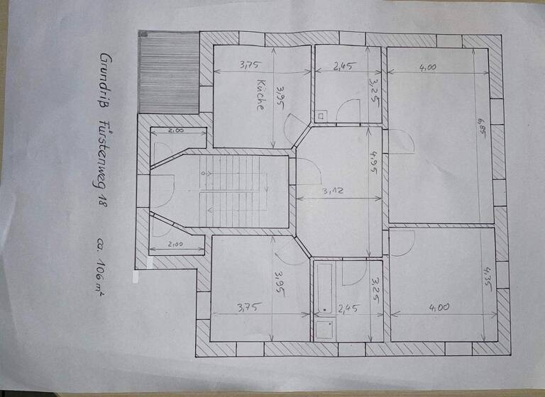 Wohnung zur Miete 650 € 4 Zimmer 100 m² Geschoss EG/3 Colditz 04680