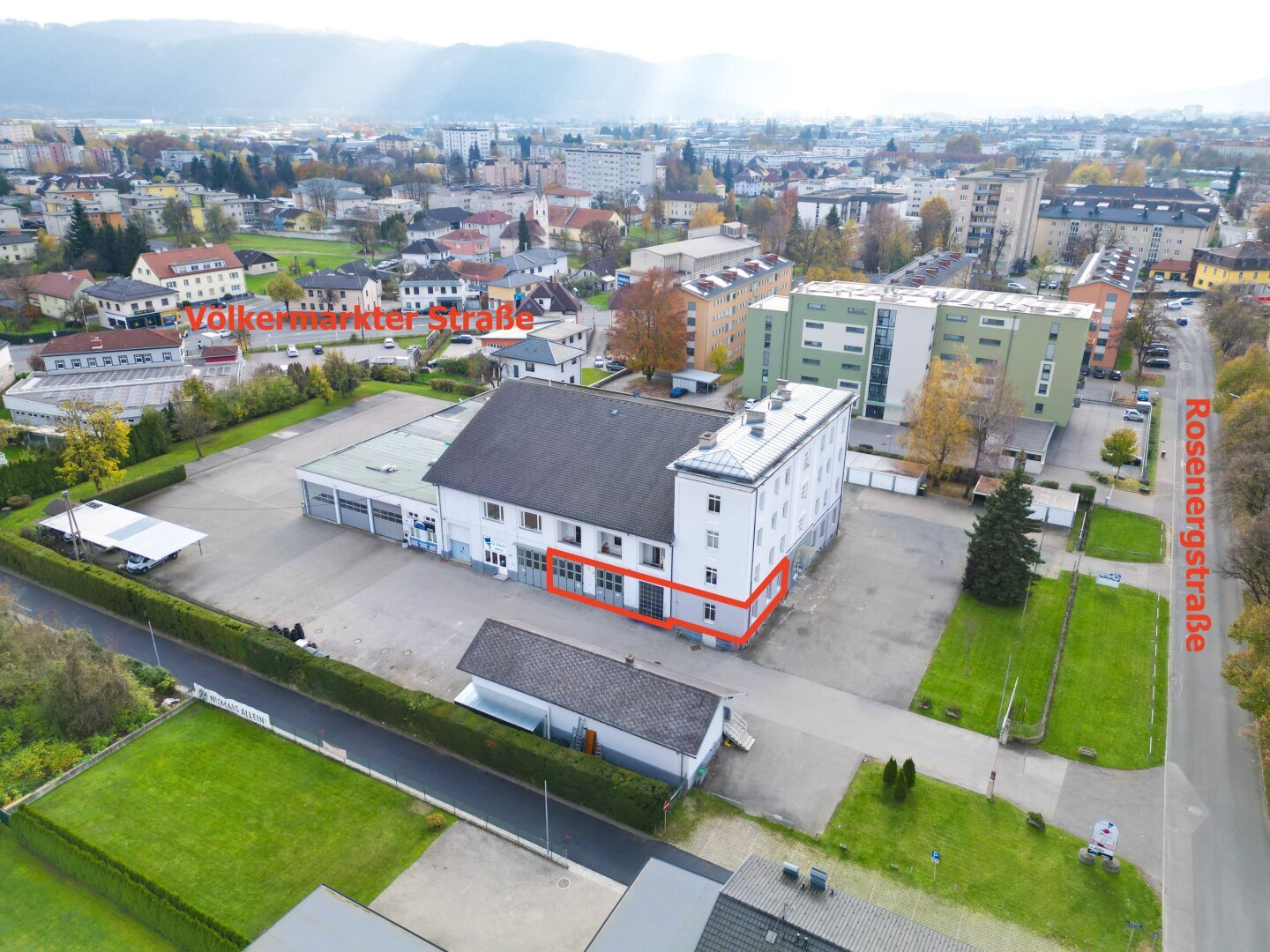 Produktionshalle zur Miete 2.065 € 475,6 m²<br/>Lagerfläche Innere Stadt Klagenfurt am Wörthersee 9020