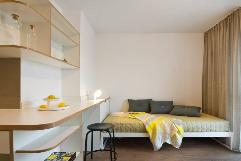 Studio zur Miete 630 € 1 Zimmer 24,5 m² 3. Geschoss frei ab 01.06.2025 Bärbel-Bohley-Ring 26 Gesundbrunnen Berlin 13355