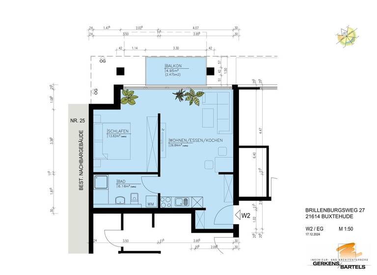 Studio zum Kauf - Erstbezug 241.000 € 1 Zimmer 49,1 m² EG Buxtehude 21614
