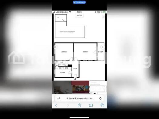 Wohnung zur Miete nur mit Wohnberechtigungsschein Tauschwohnung 450 € 3 Zimmer 77 m² 2. Geschoss Französisch Buchholz Berlin 13187
