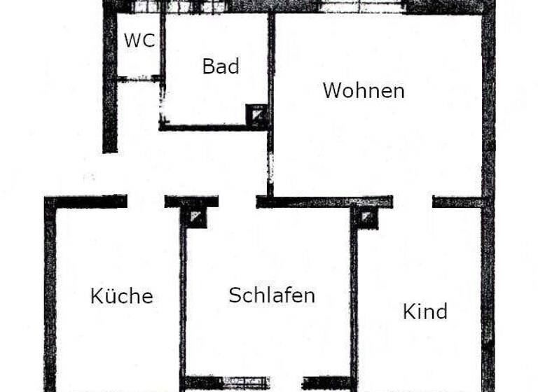 Wohnung zur Miete 790 € 3 Zimmer 66 m² 2. Geschoss Masurenstraße 5 Singen Singen (Hohentwiel) 78224