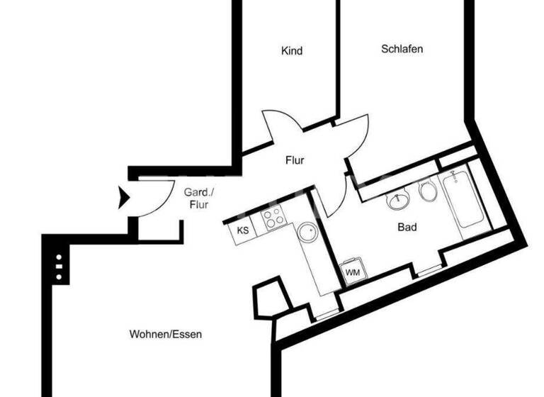 Wohnung zur Miete 1.690 € 3 Zimmer 74 m² 4. Geschoss Eschersheim Frankfurt am Main 60433