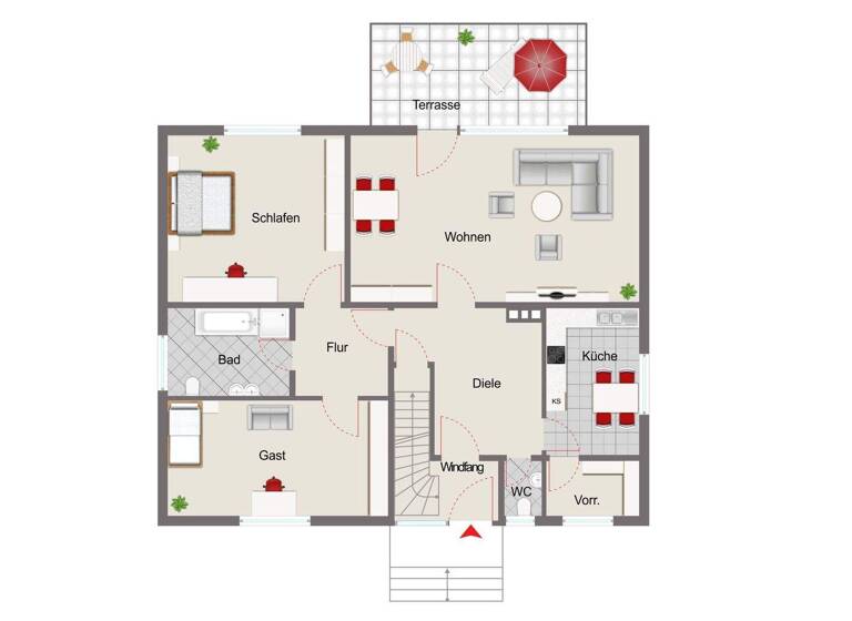 Einfamilienhaus zum Kauf 209.000 € 6 Zimmer 175 m² 683 m² Grundstück Dehnsen Alfeld 31061