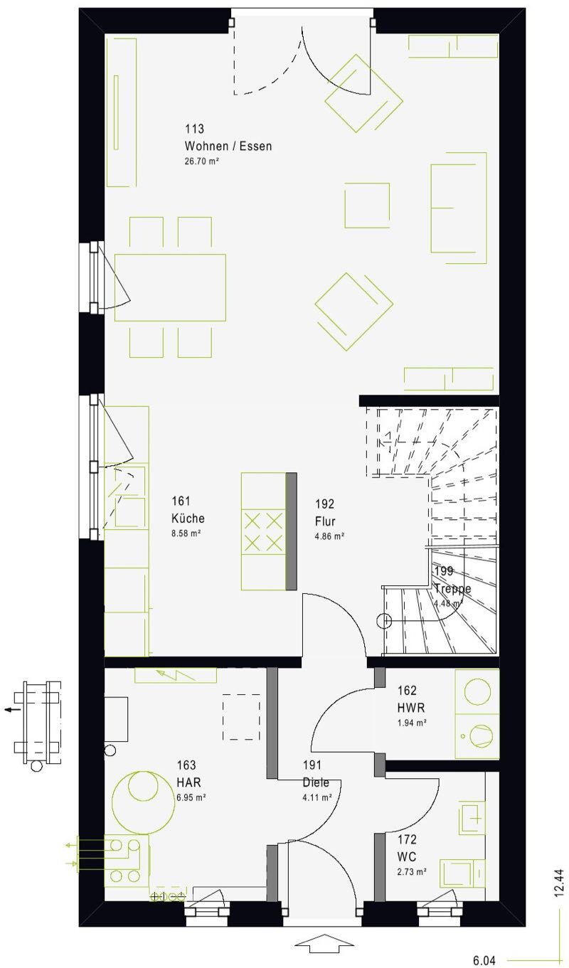 Doppelhaushälfte zum Kauf 389.490 € 4 Zimmer 115 m²<br/>Wohnfläche 400 m²<br/>Grundstück ab sofort<br/>Verfügbarkeit Horstmar Lünen 44532