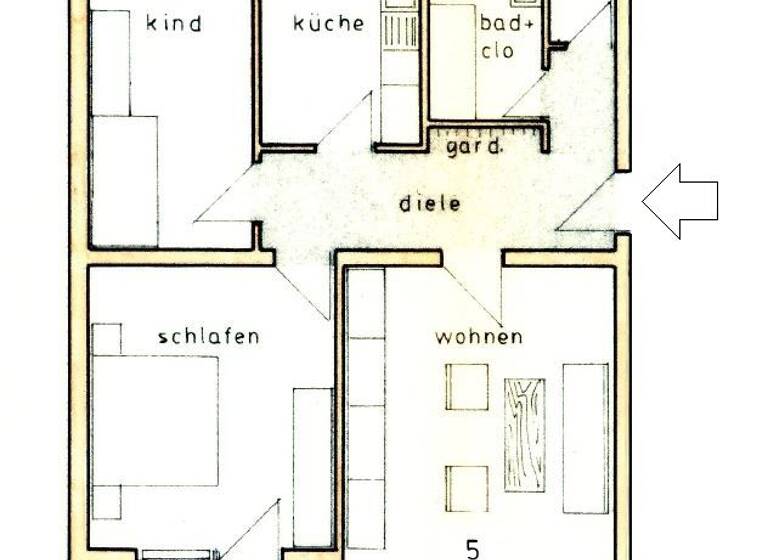 Wohnung zum Kauf 250.000 € 3 Zimmer 82 m²<br/>Wohnfläche Alterlangen Erlangen 91056