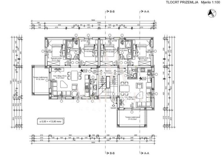 Wohnung zum Kauf 290.000 € 3 Zimmer Rogoznica 22203