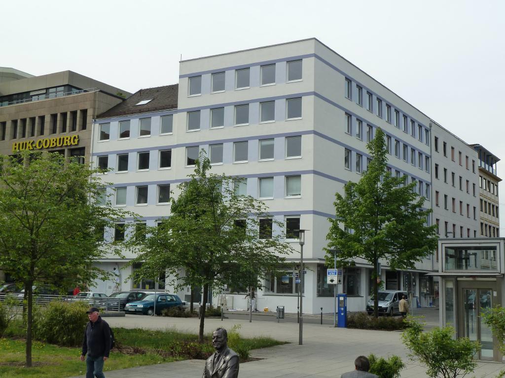 Bürofläche zur Miete 2.790 € 8 Zimmer 279 m²<br/>Bürofläche Marienvorstadt Nürnberg 90402