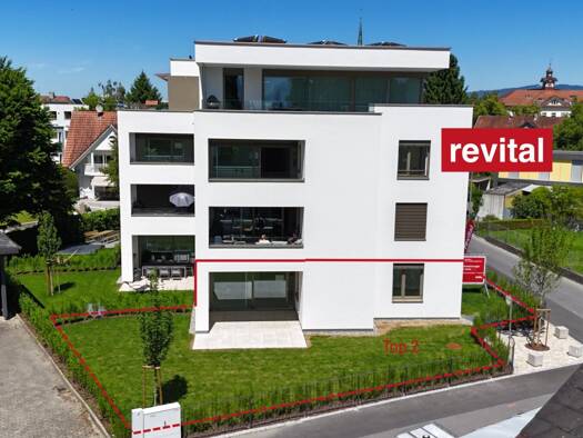 Wohnung zum Kauf - Erstbezug 670.000 € 3,5 Zimmer 80,1 m² EG Raiffeisenstraße 3 Lustenau 6890