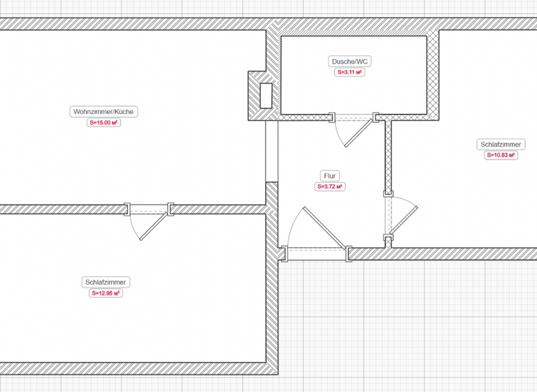 Wohnung zum Kauf 259.000 € 3 Zimmer 42 m² Pempelfort Düsseldorf 40479
