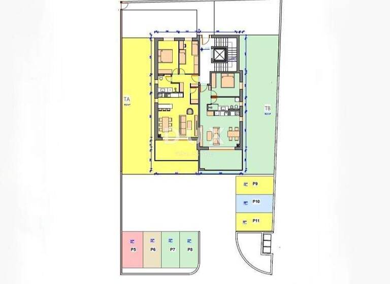 Wohnung zum Kauf 345.750 € 2 Zimmer 96 m² Savudrija, Zambratija, Crveni Vrh