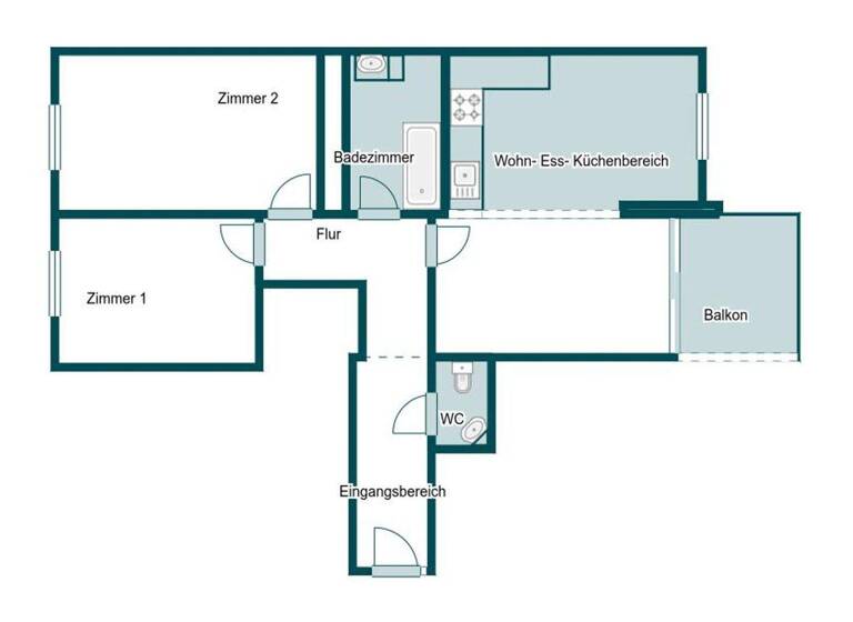 Penthouse zum Kauf 435.000 € 3 Zimmer 73 m² 4. Geschoss Wien 1140