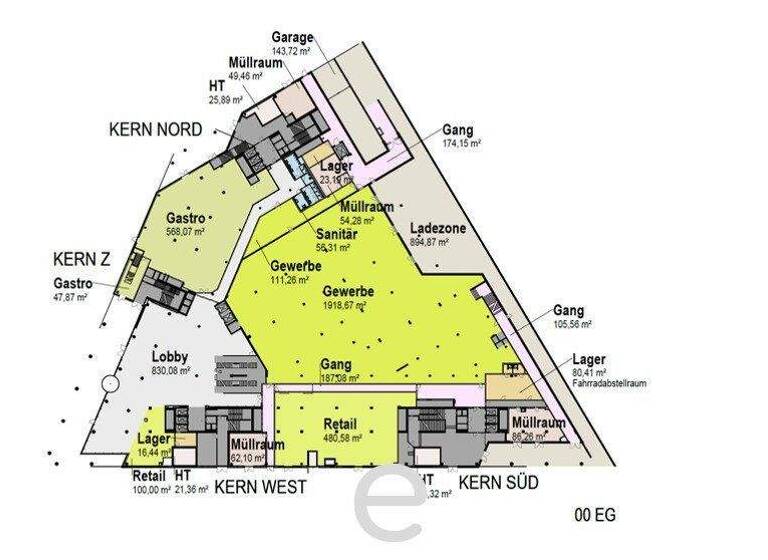 Halle/Industriefläche zur Miete 10 € 2.000 m² Lagerfläche Wien,Floridsdorf 1210