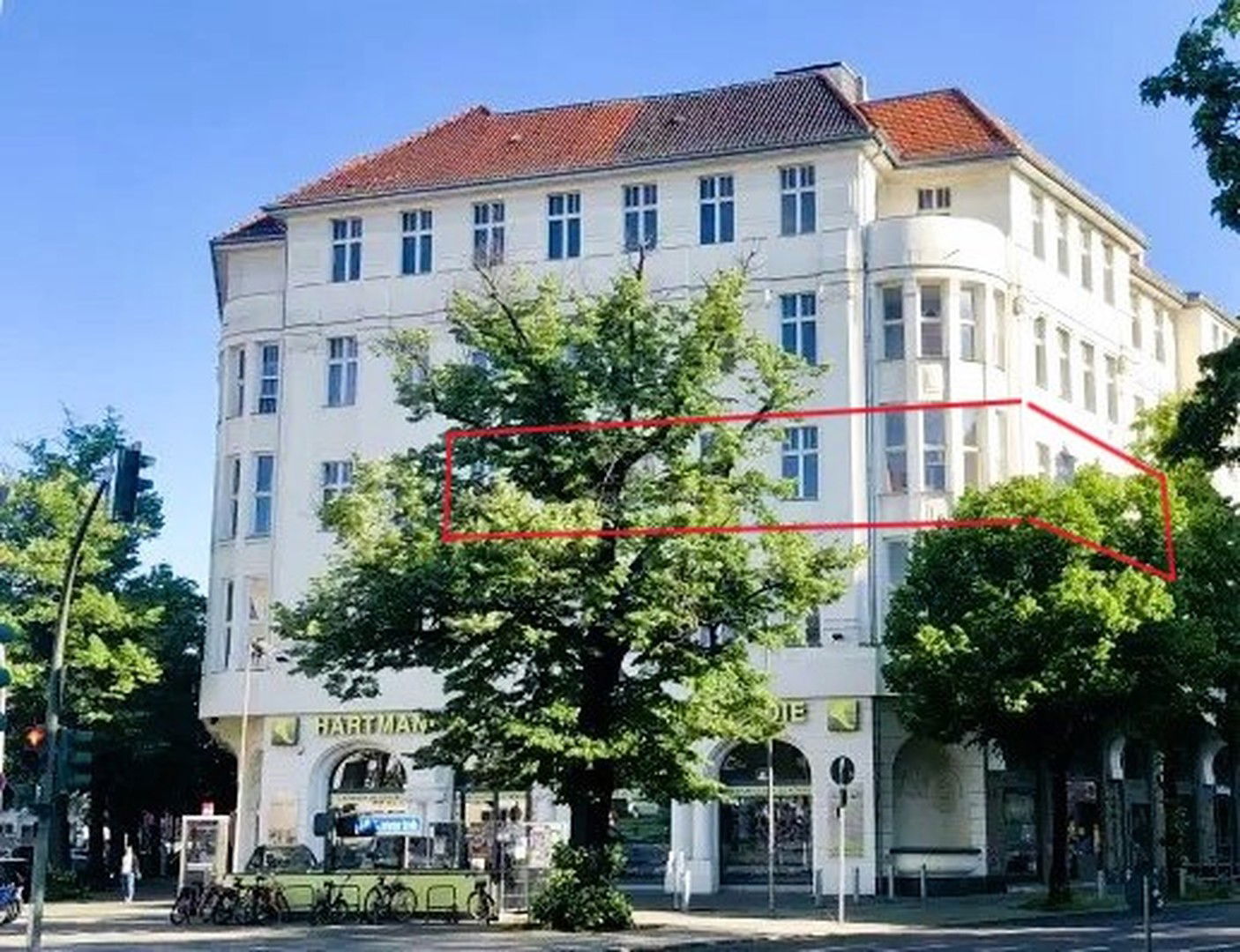 Wohnung zum Kauf provisionsfrei 1.350.000 € 5 Zimmer 198 m²<br/>Wohnfläche 2.<br/>Geschoss 01.01.2025<br/>Verfügbarkeit Brandenburgische Straße 16 Wilmersdorf Berlin 10707