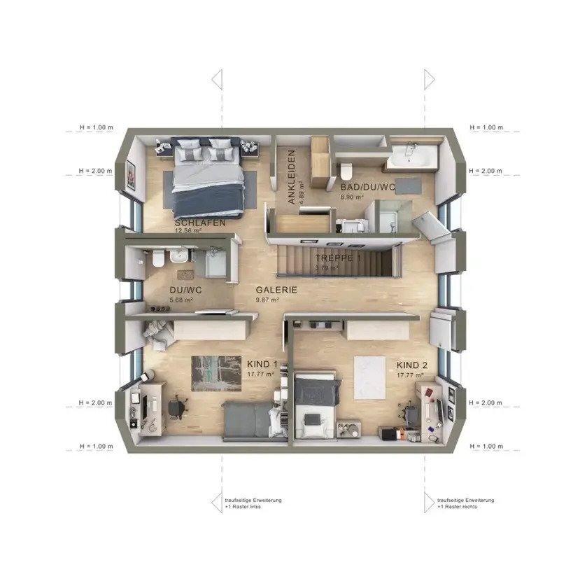 Einfamilienhaus zum Kauf provisionsfrei 710.000 € 5 Zimmer 168 m²<br/>Wohnfläche 380 m²<br/>Grundstück Alt-Haunwöhr Ingolstadt 85051