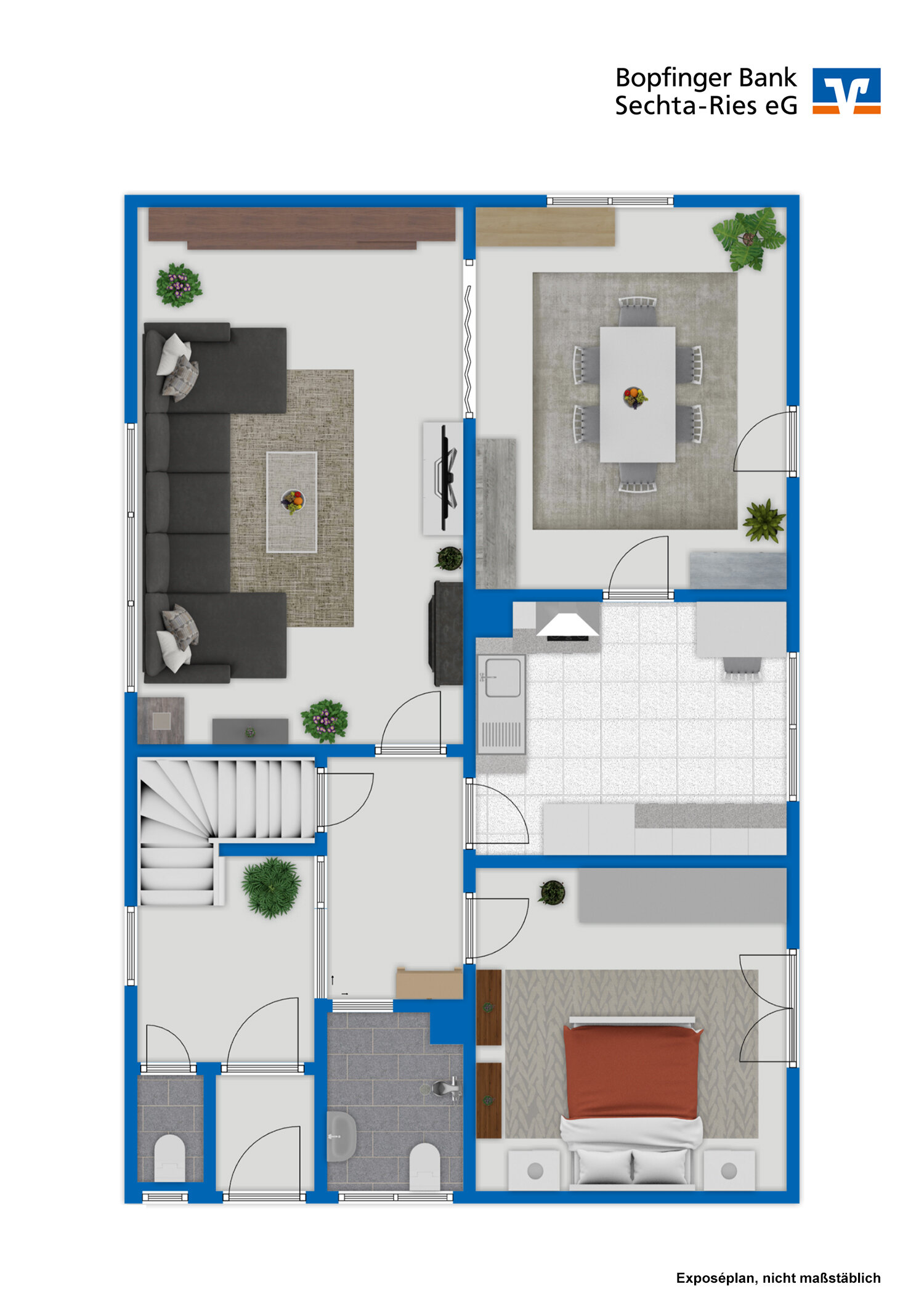 Einfamilienhaus zum Kauf 269.000 € 7 Zimmer 150 m²<br/>Wohnfläche 581 m²<br/>Grundstück Bopfingen Bopfingen 73441