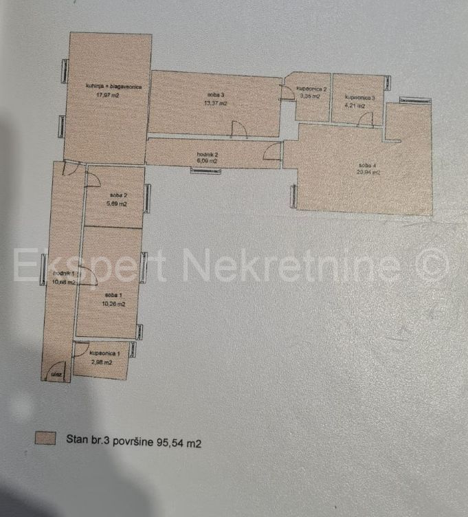 Wohnung zum Kauf 650.000 € 4 Zimmer 96 m²<br/>Wohnfläche 2.<br/>Geschoss Grad