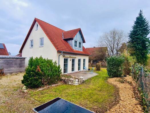 Einfamilienhaus zum Kauf provisionsfrei 549.000 € 7 Zimmer 218 m² 569 m² Grundstück Am Schießweiher 5 Dürrwangen 91602