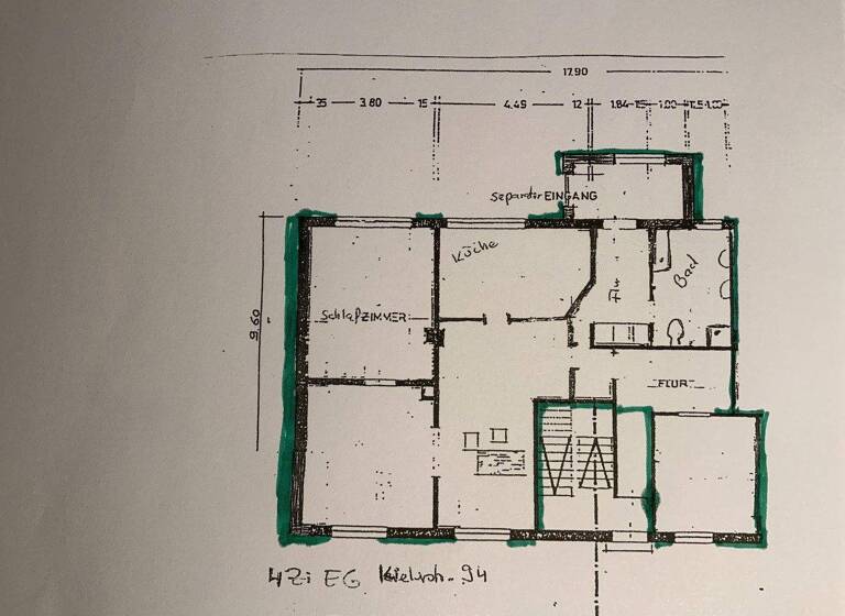 Wohnung zur Miete 912 € 4 Zimmer 100 m² EG frei ab sofort Hohenlockstedt 25551