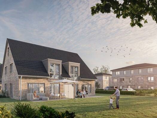 Doppelhaushälfte zur Miete - Erstbezug 1.700 € 4 Zimmer 113,7 m² Alte Gärtnerei 8a Westerhorn 25364
