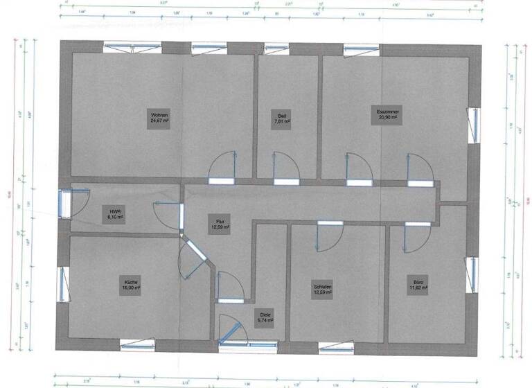 Einfamilienhaus zum Kauf 319.000 € 4 Zimmer 116 m² 961 m² Grundstück Neukirchen 25927