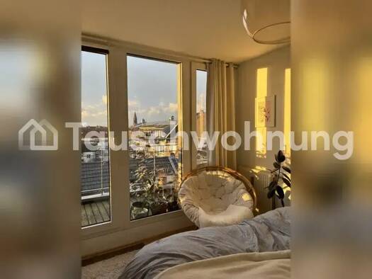 Studio zur Miete Tauschwohnung 700 € 1 Zimmer 42 m² 4. Geschoss Neuehrenfeld Köln 50823