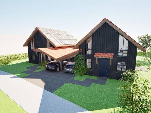 Einfamilienhaus zur Miete - Erstbezug 1.700 € 3 Zimmer 93 m² 328 m² Grundstück Ellwangen Rot an der Rot 88430