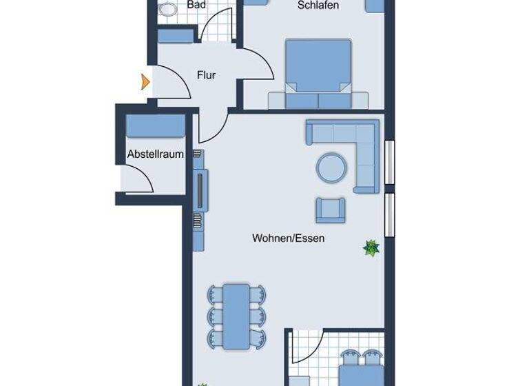 Wohnung zum Kauf 156.000 € 2 Zimmer 66 m² 2. Geschoss Wüstenahorn Coburg 96450