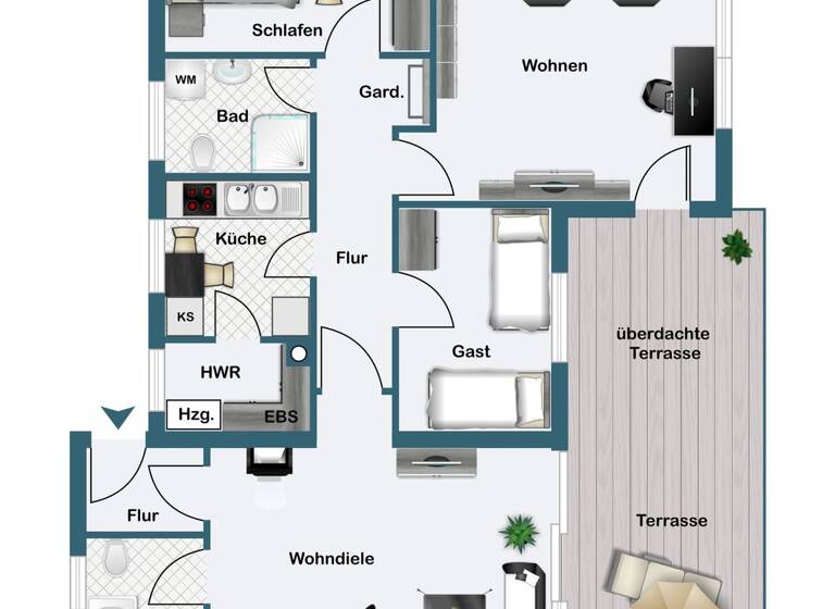 Bungalow zum Kauf 298.000 € 4 Zimmer 113 m² 1.250 m² Grundstück Soderstorf 21388