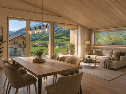Terrassenwohnung zum Kauf - Erstbezug 396.000 € 2 Zimmer 55 m² 1. Geschoss Hollersbach im Pinzgau 5731