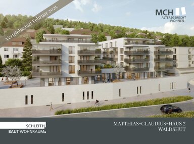 Wohnung zum Kauf 215.028 € 1 Zimmer 43 m² 1. Geschoss Waldshut Waldshut 79761