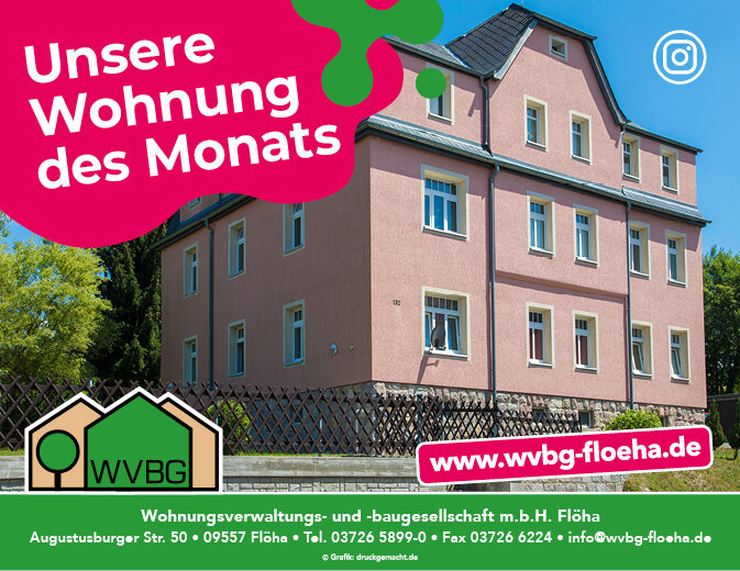 Wohnung zur Miete 300 € 2 Zimmer 57 m²<br/>Wohnfläche 3.<br/>Geschoss ab sofort<br/>Verfügbarkeit Augustusburger Straße 132 Flöha Flöha 09557