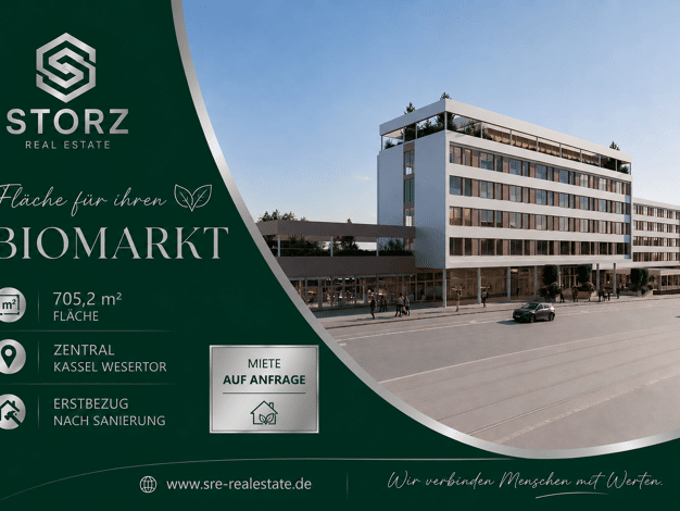 Ladenfläche zur Miete provisionsfrei 705,2 m² Verkaufsfläche Wesertor Wesertor 34117
