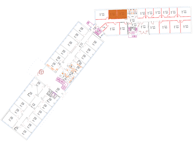 Bürofläche zur Miete 399 € 21 m²<br/>Bürofläche ab 21 m²<br/>Teilbarkeit Stresemannallee 6 Hammfeld Neuss 41460