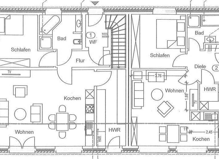 Mehrfamilienhaus zum Kauf 695.000 € 8 Zimmer 238 m² 648 m² Grundstück Wiefelstede 26215