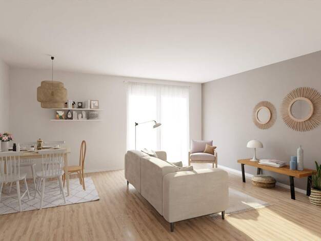 Wohnung zum Kauf - Neubau provisionsfrei 469.900 € 3 Zimmer 80,4 m² 1. Geschoss Lilli-Marx-Straße 30 Benrath Düsseldorf 40597