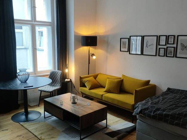 Wohnung zur Miete 890 € 1 Zimmer 38 m² 3. Geschoss frei ab sofort Pettenkoferstraße 7 Friedrichshain Friedrichshain-Kreuzberg 10247