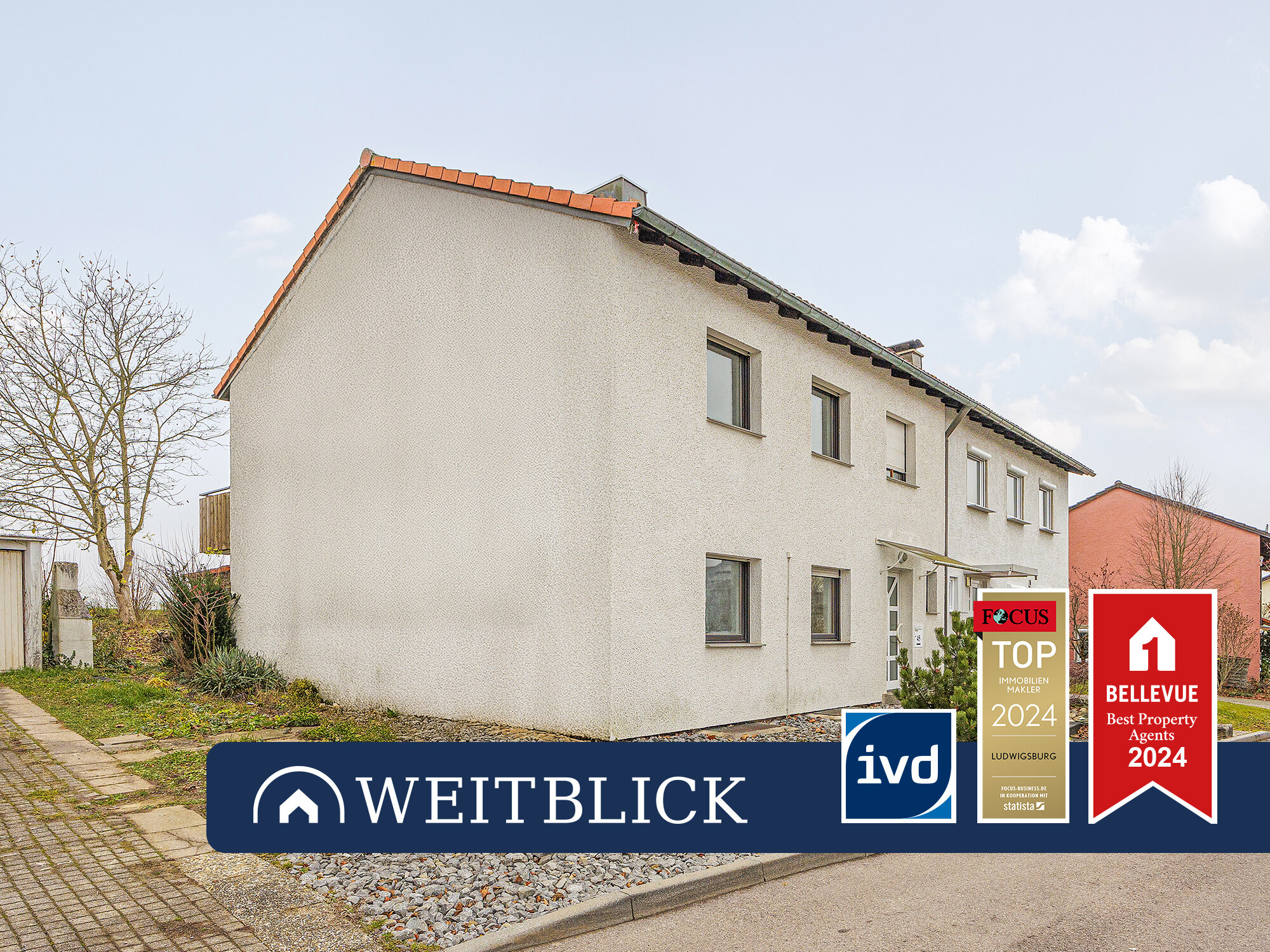 Doppelhaushälfte zum Kauf 429.000 € 6,5 Zimmer 114 m²<br/>Wohnfläche 538 m²<br/>Grundstück Hörnle Marbach am Neckar 71672