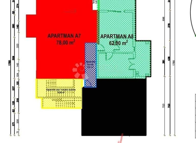 Wohnung zum Kauf 15 Zimmer 208 m² 1. Geschoss Pag