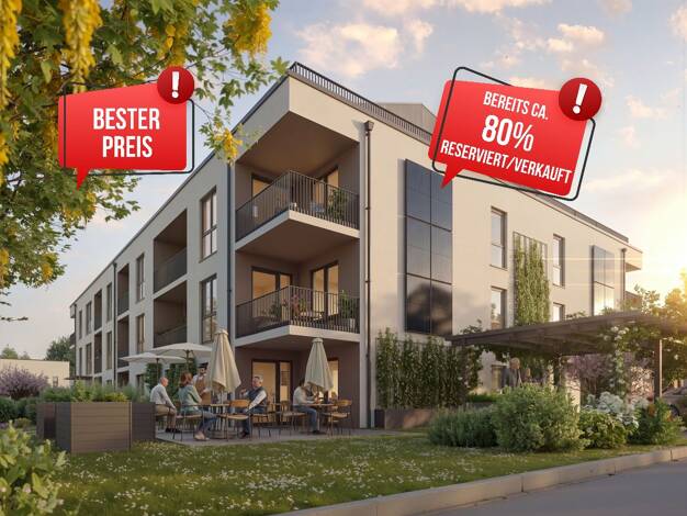 Wohnung zum Kauf provisionsfrei 364.848 € 2 Zimmer 58,3 m² 3. Geschoss Gersthofen Gersthofen 86368