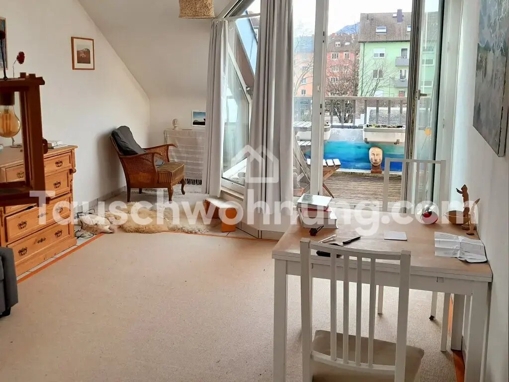 Wohnung zur Miete Tauschwohnung 730 € 2 Zimmer 54 m²<br/>Wohnfläche 3.<br/>Geschoss Alt-Stühlinger Freiburg im Breisgau 79106